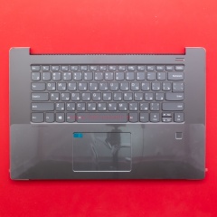Клавиатура для ноутбука Lenovo IdeaPad 530S-15IKB серая с серым топкейсом