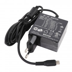 Зарядка для ноутбука Q45 5V3A, 9V3A, 12V3A, 14.5V2A, 15V3A, 20V2.25A (45W) Type-C (квадратная)